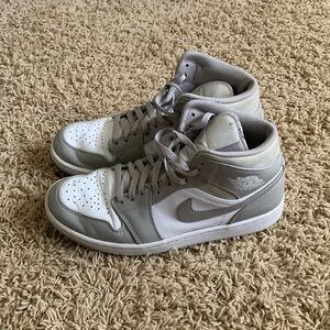 Grey Nike JORDANS high